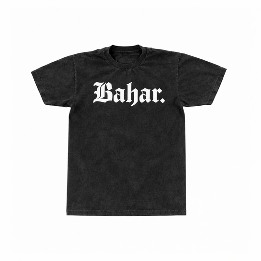 'BAHAR' Black Shirt